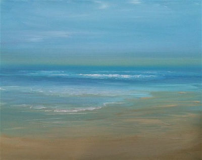 Ocean Study III painting.