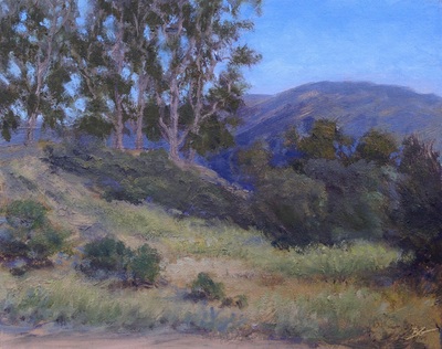 Eagle's Nest, Ojai CA painting.