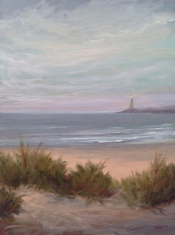 East Coast Lighthouse painting.