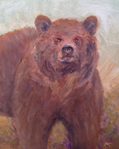 Bear painting